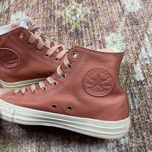 Converse Cozy Tones Leather High Top Mono Pink Size 9.5 Women’s